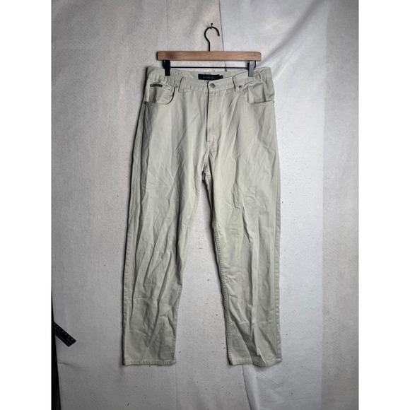 Calvin Klein Jeans Other - Calvin Klein Jeans Mens Easy Fit Khaki Tan Straight Leg Pants MPLT171C 34x31